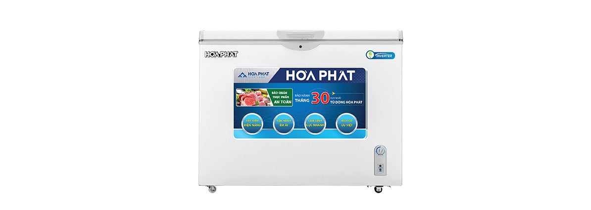 Tủ đông Hòa Phát Inverter 1 ngăn 1 cánh HCFI 516S1Đ1